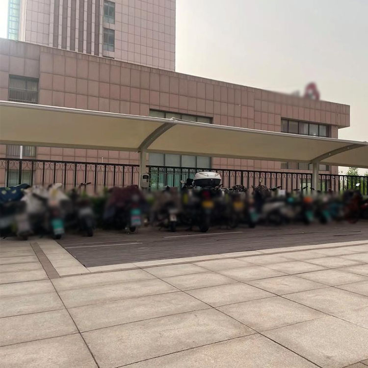 醴陵市膜结构电动车棚